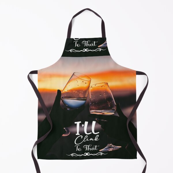 Item preview, I'll Clink To That! designed and sold by TidyKitchenInc.