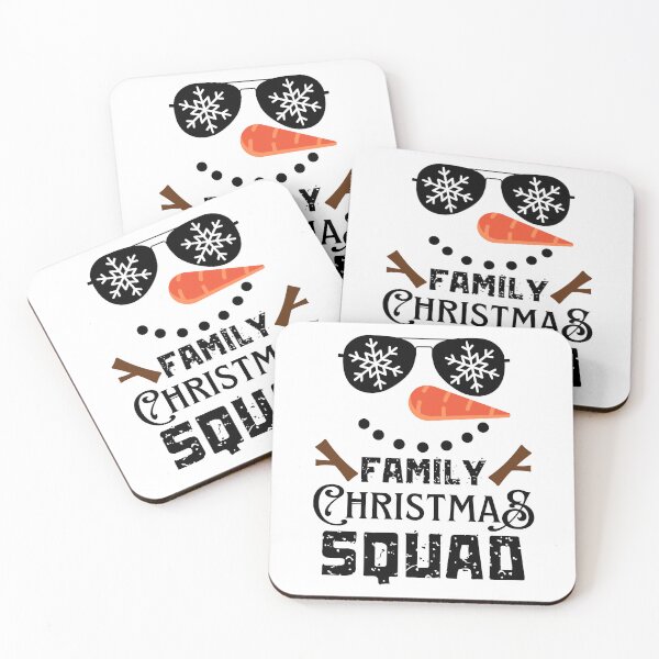 Item preview, Cute Snowman Face Wearing Sunglasses Xmas Funny Family Christmas Squad Matching Costume Party designed and sold by LittleZea.