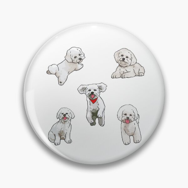 Item preview, Cute Bichon Frise Dogs designed and sold by TheAnimalZ00.
