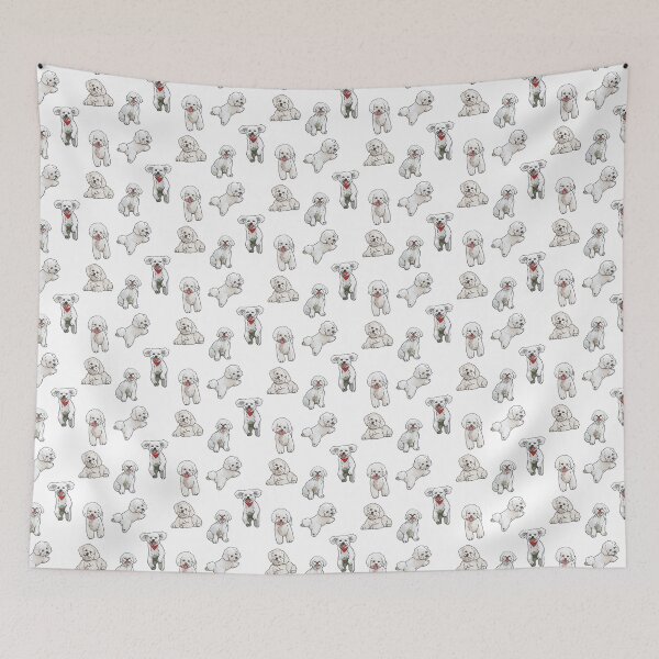 Item preview, Cute Bichon Frise Dogs designed and sold by TheAnimalZ00.