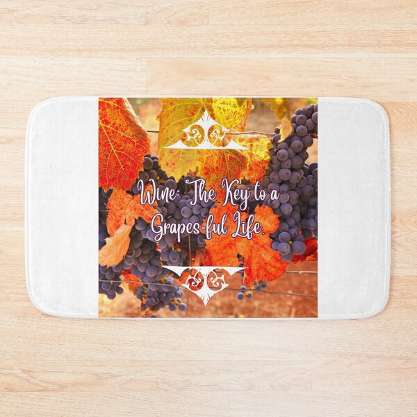 Item preview, Wine: The Key To a Grapes-ful Life. designed and sold by TidyKitchenInc.