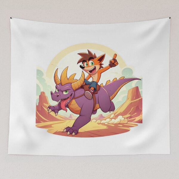 Item preview, Dino Spyro and Bandicoot designed and sold by Ederson D'Mind.