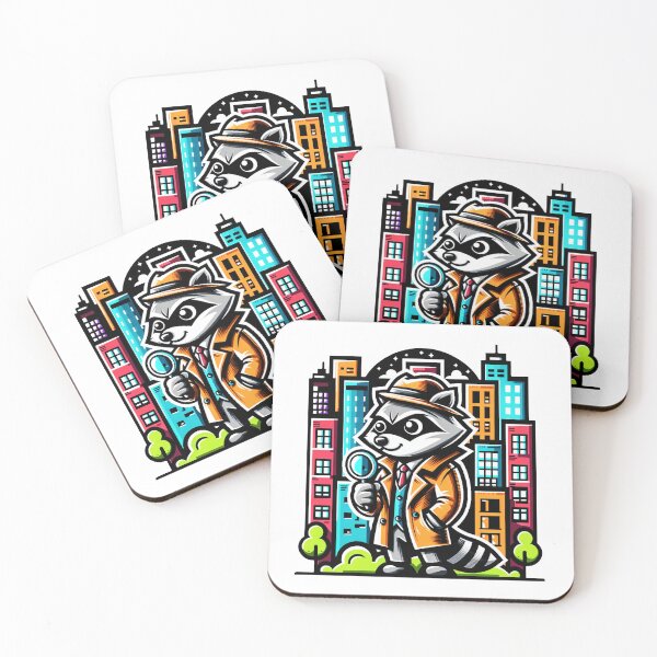 Item preview, Secret Agent Raccoon: Urban Mystery designed and sold by TooniversalHub.