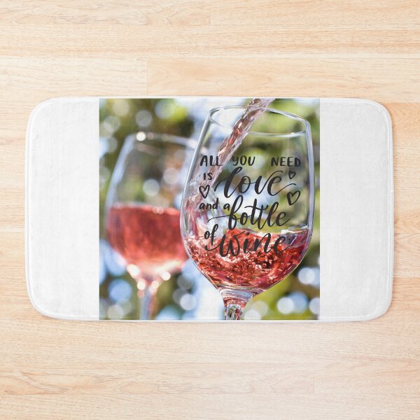 Item preview, All You Need is Love and a Bottle of Wine 2 designed and sold by TidyKitchenInc.