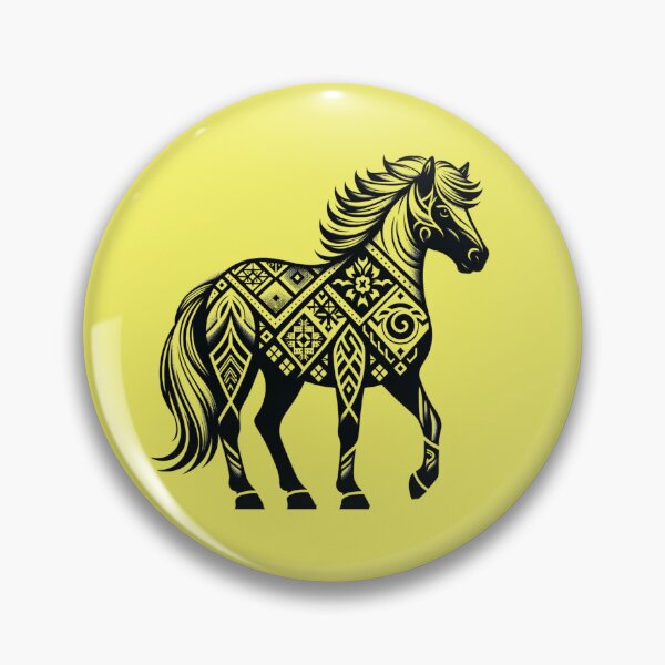 Item preview, Icelandic Horse with traditional designed and sold by CoussaZau.