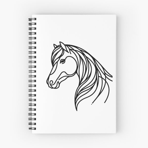 Item preview, Icelandic Horse Line Art designed and sold by CoussaZau.