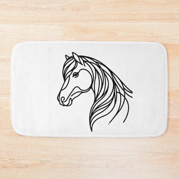 Item preview, Icelandic Horse Line Art designed and sold by CoussaZau.