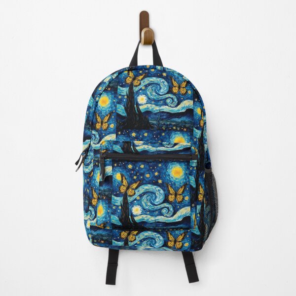 Item preview, Van gogh Starry night Butterflies designed and sold by Vangoholic.
