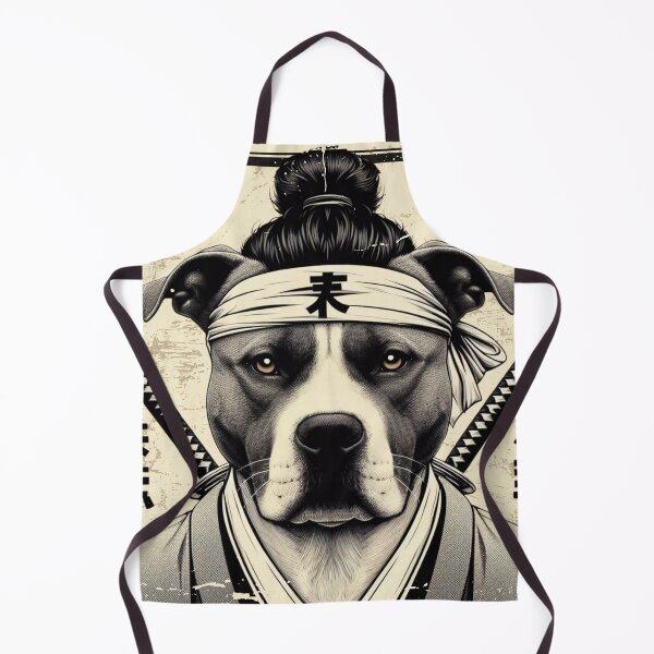 Item preview, Vintage Samurai Pitbull Poster designed and sold by IAPICTURE.