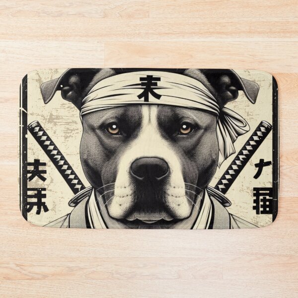 Item preview, Vintage Samurai Pitbull Poster designed and sold by IAPICTURE.