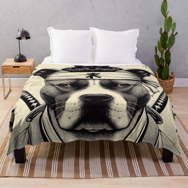 Item preview, Vintage Samurai Pitbull Poster designed and sold by IAPICTURE.