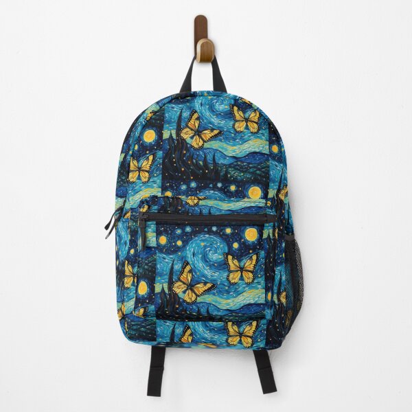 Item preview, Van gogh Starry night Butterflies designed and sold by Vangoholic.