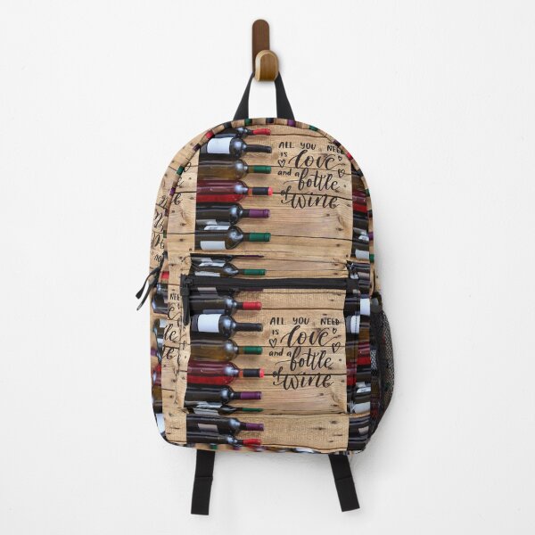 Item preview, All You Need is Love and a Bottle of Wine designed and sold by TidyKitchenInc.