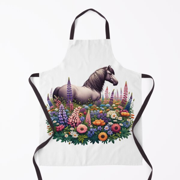 Item preview, Icelandic Horse in Springtime Bloom designed and sold by CoussaZau.