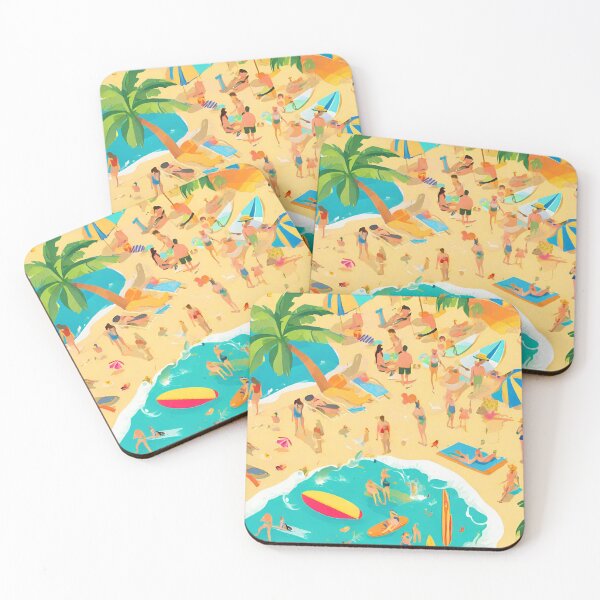 Item preview, The Endless Summer Vibrant Beach Days 4 of 4 designed and sold by Meridian Threads.