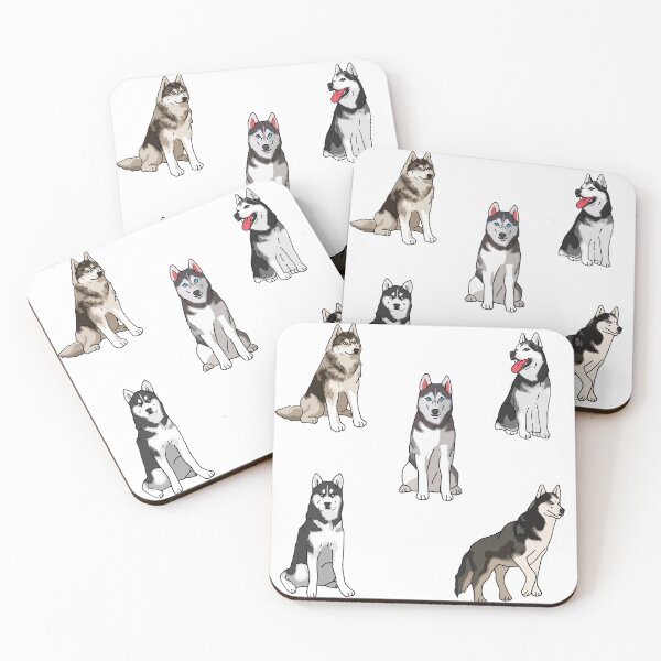 Item preview, Siberian Husky Dogs designed and sold by TheAnimalZ00.