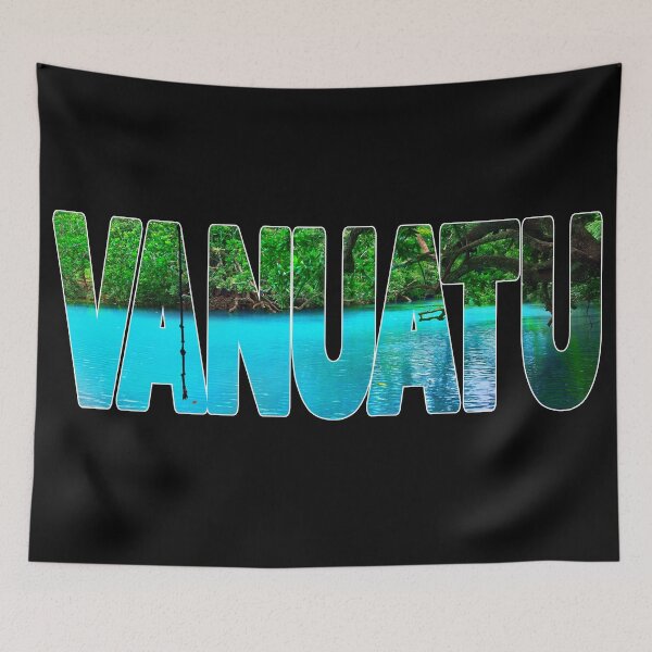Item preview, VANUATU - Blue Hole Swimming Paradise designed and sold by Adam Gormley.