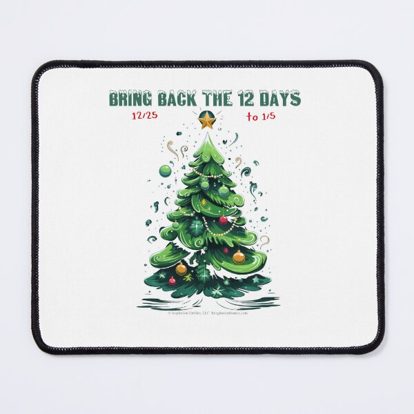Item preview, Bring Back the 12 Days- December 25 to January 5 -Tree designed and sold by The Imagination Source™.