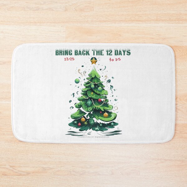 Item preview, Bring Back the 12 Days- December 25 to January 5 -Tree designed and sold by The Imagination Source™.