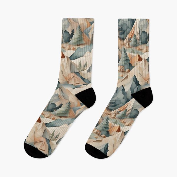 Item preview, Mountain range seamless pattern watercolor style designed and sold by Jayjaynaenae.