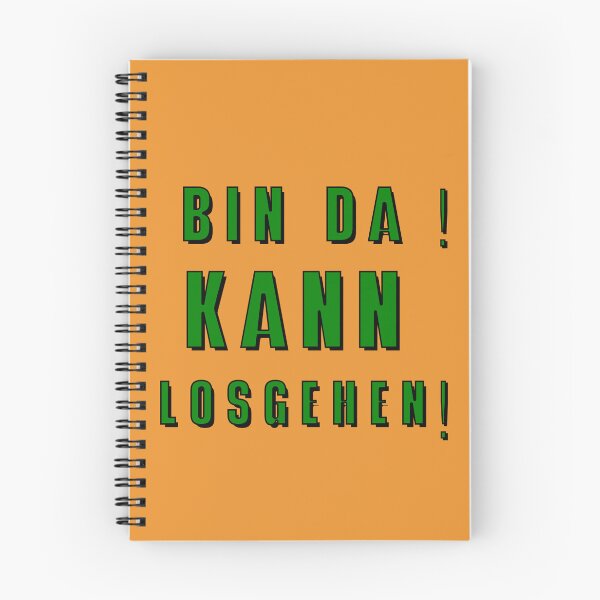 Item preview, Bin Da Kann Losgehen designed and sold by UniqueDesignHub.