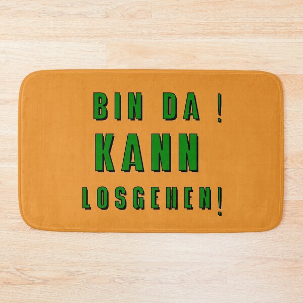 Item preview, Bin Da Kann Losgehen designed and sold by UniqueDesignHub.