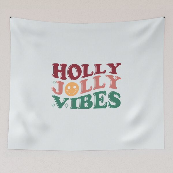 Item preview, Holly Jolly Vibes - Festive Holiday Design designed and sold by Jollys-ArtShop.
