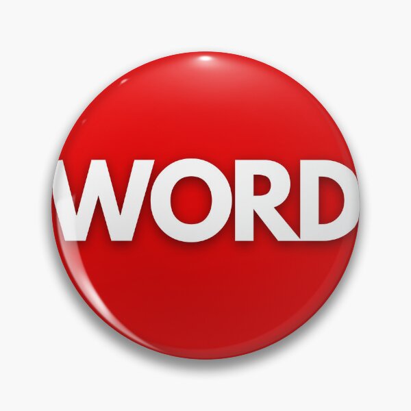 Item preview, Word  ( Word is the word ) designed and sold by Oh-Marsha.