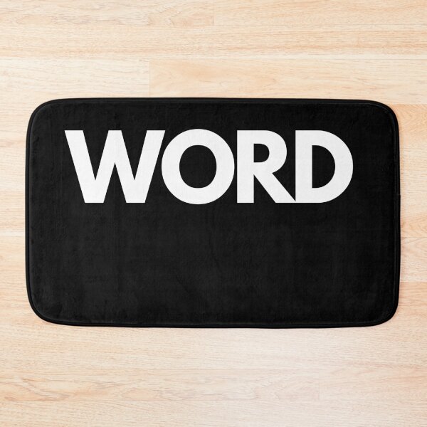 Item preview, Word  ( Word is the word ) designed and sold by Oh-Marsha.