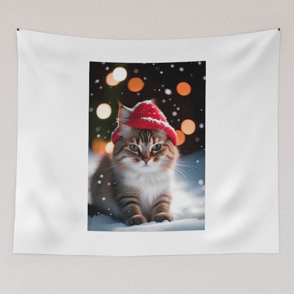Item preview, The Most Festive Feline 003 designed and sold by csdesign73.