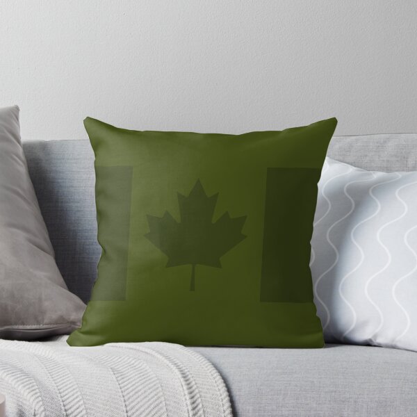 Item preview, Canada Flag Olive Drab designed and sold by Cestus.
