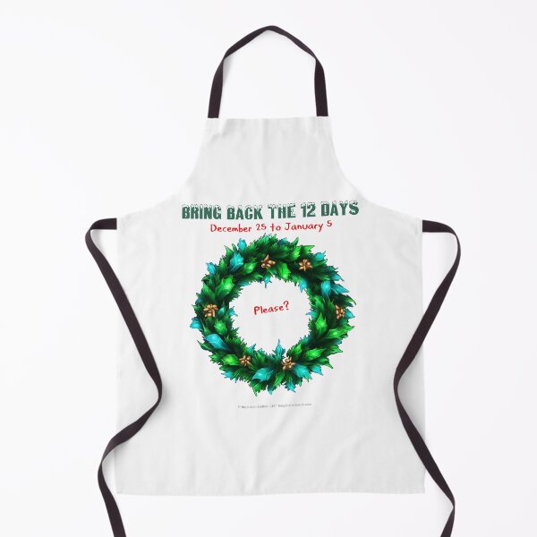 Item preview, Bring Back the 12 Days- December 25 to January 5 - Wreath designed and sold by The Imagination Source™.