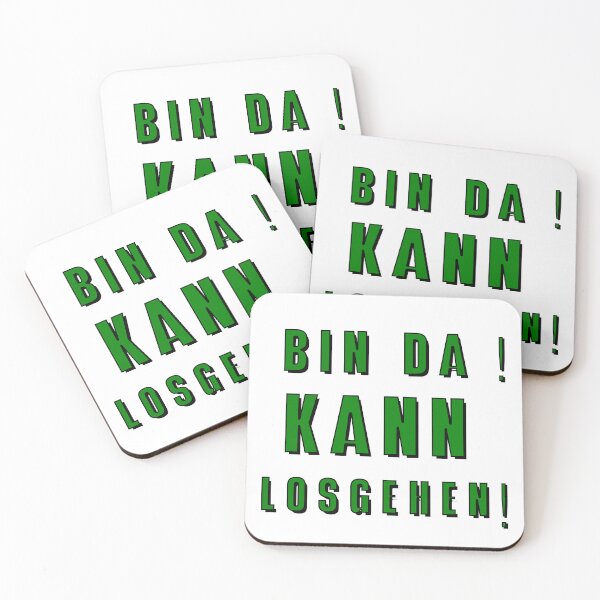 Item preview, Bin Da Kann Losgehen designed and sold by UniqueDesignHub.