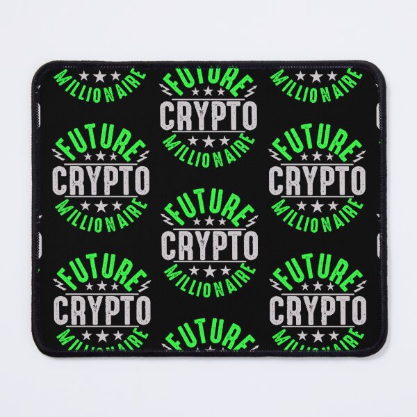 Item preview, Future Crypto Millionaire  designed and sold by WoodburyLake.