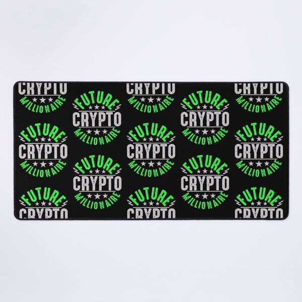 Item preview, Future Crypto Millionaire designed and sold by WoodburyLake.