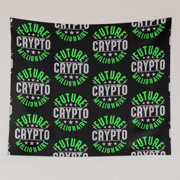 Item preview, Future Crypto Millionaire  designed and sold by WoodburyLake.