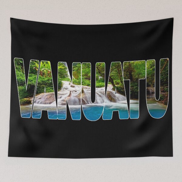 Item preview, VANUATU - Waterfalls in Paradise designed and sold by Adam Gormley.