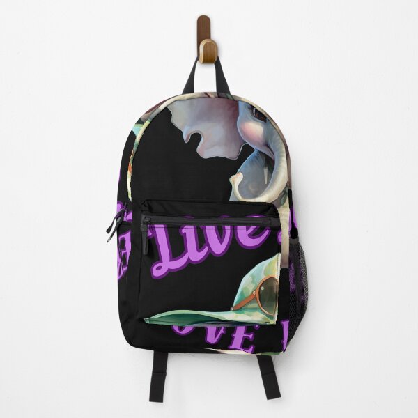 Item preview, Live Large, Love Larger. elephant quote designed and sold by ElephantVibes.