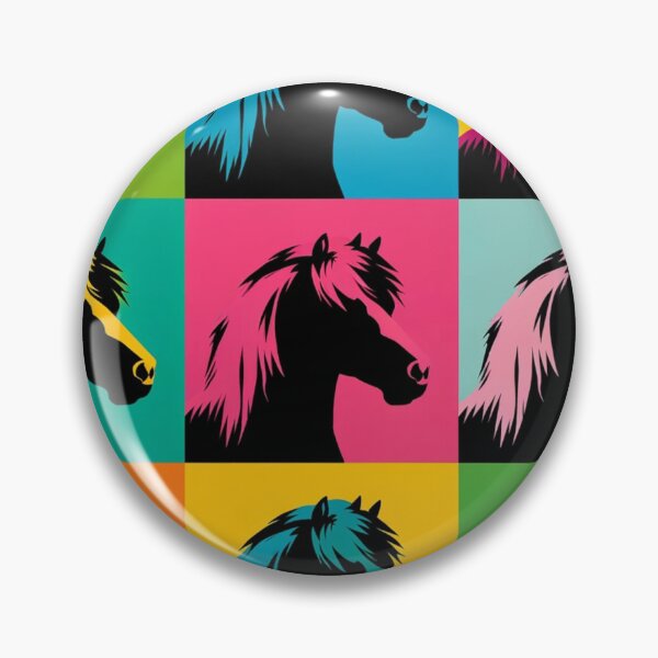Item preview,  Icelandic Horse Pattern Vintage Retro Colorful designed and sold by CoussaZau.