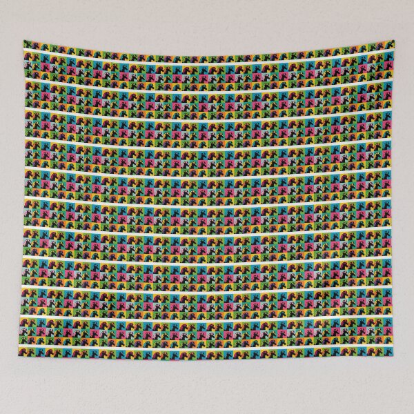Item preview,  Icelandic Horse Pattern Vintage Retro Colorful designed and sold by CoussaZau.