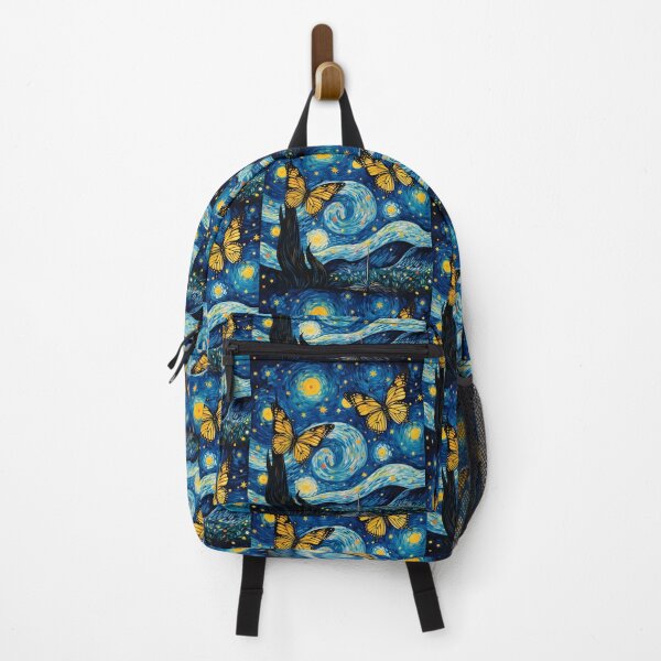 Item preview, Van gogh Starry night Butterflies designed and sold by Vangoholic.