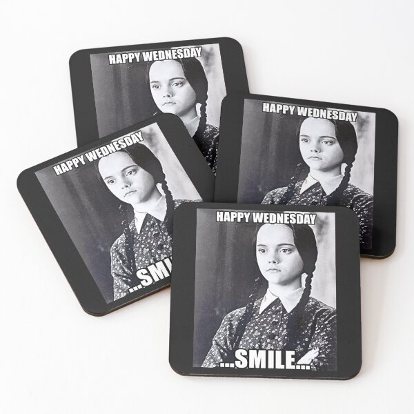 Item preview, Smile, its Wednsday  Addams designed and sold by Earth Nature Creations.