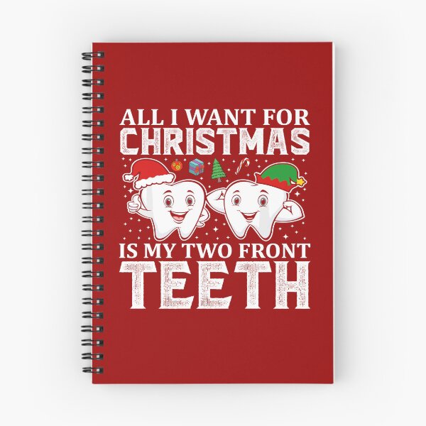 Item preview, All I Want For Christmas Is My Two Front Teeth  designed and sold by WoodburyLake.