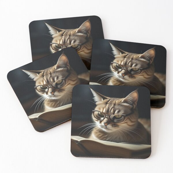 Item preview, Cat Reading Book designed and sold by Samantha Eye.