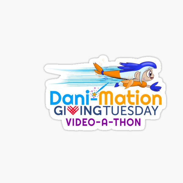 DaniMation Video-A-Thon Sticker