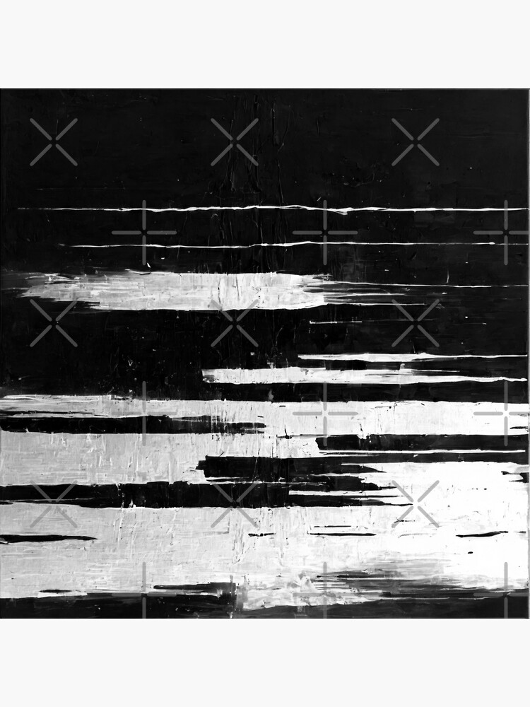 Black and White abstract #17 Poster