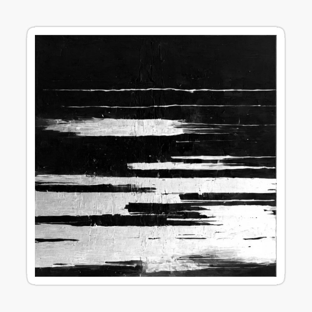 Black and White abstract #17 Poster