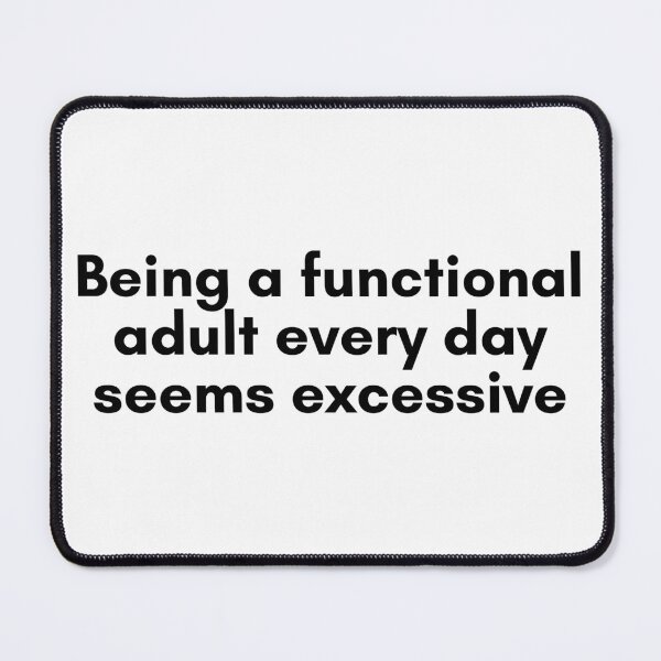 Item preview, Functional Adulting is Hard designed and sold by TrendIt-.