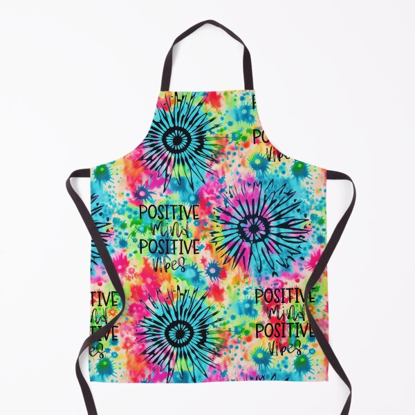 Item preview, Positive Mind Positive Vibes Tie Dye Pattern designed and sold by Driftwood Spirits.