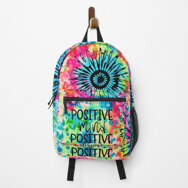 Item preview, Positive Mind Positive Vibes Tie Dye Pattern designed and sold by Driftwood Spirits.